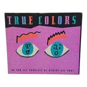 True Colors Board Game Vintage 1990 Milton Bradley **100% COMPLETE**